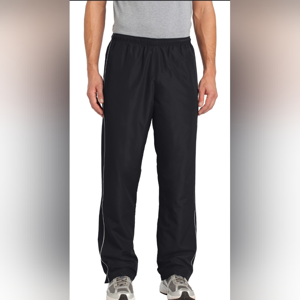 Land's End Navy Athletic Wind Pants with Pockets Large